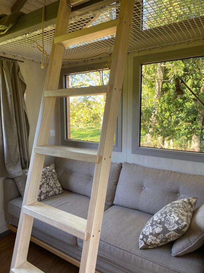 فيلا Jolie Tiny House Sous Les Grands Arbres شوليه المظهر الخارجي الصورة